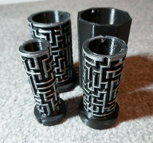 Maze Puzzle MazeBox Russian Doll Teaser Money Gift Maze Box Secret Black Silver - Picture 2 of 10