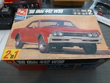 AMT/ERTL '66 Olds 442 W30 Open Box Sealed Parts Complete Kit