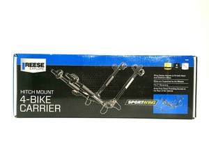 reese carry power sportwing hitch mount bike carrier