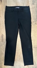 The Limited Exact Stretch Pants Women's 2 Black Stretch Fabric Skinny Leg Ankle