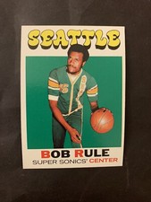 1971-72 Topps Basketball #40 Bob Rule EX+/NM Super Sonics Colorado Set Break
