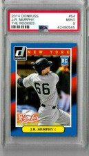 2014 Donruss J.R. Murphy The Rookies PSA 9 RC