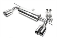 Ta Technix GeböRdelt Duplex Sport-Auspuff 4X 76Mm FüR Audi A3 8P VW Golf 5 + ABE