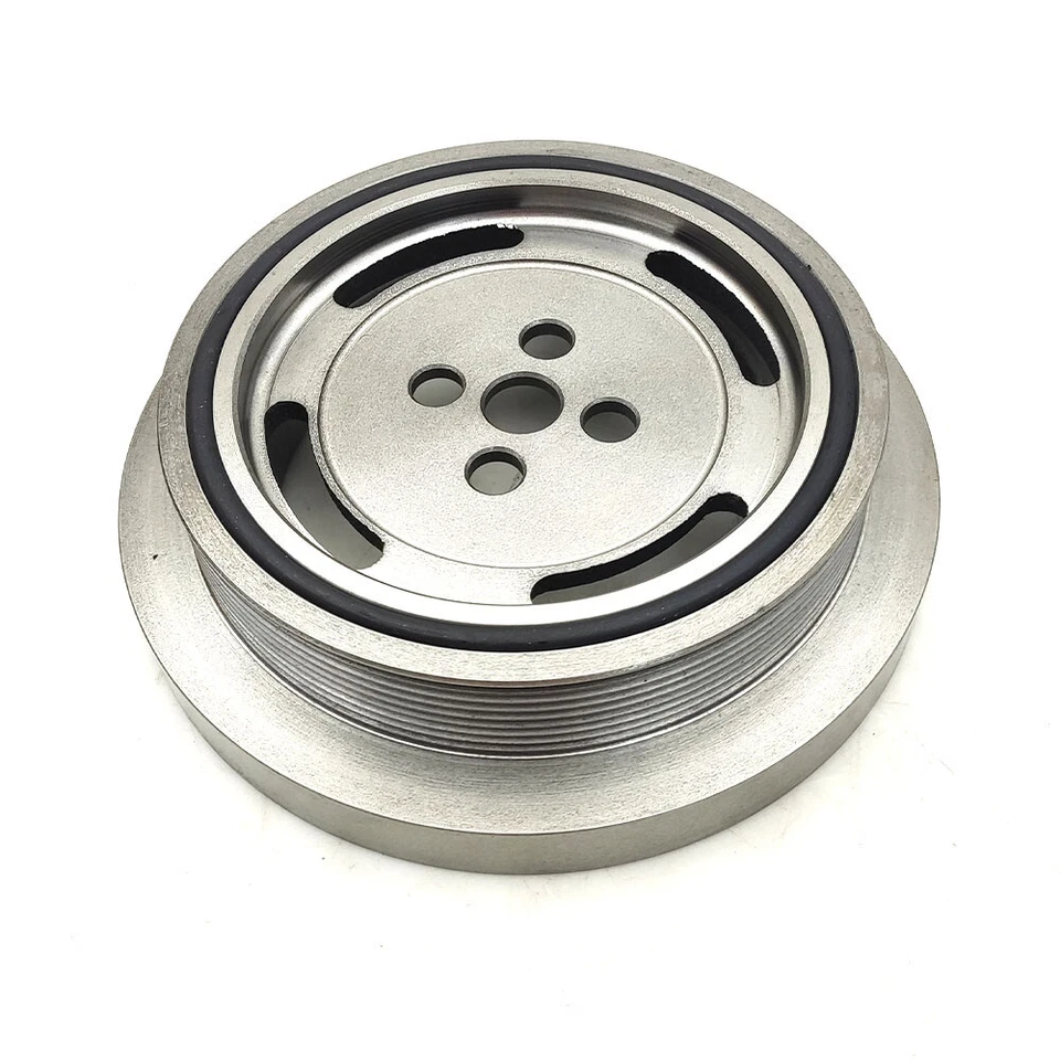 New Genuine Crankshaft Damper For Dodge Ram Cummins 4B 6B 5.9L 89-98.5 3916436 Foto 3 de 4