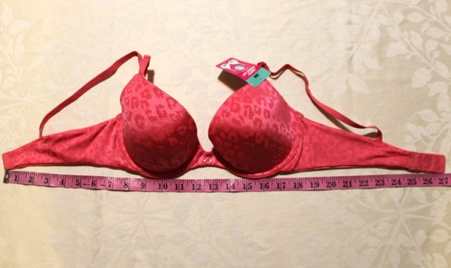 Sweet Nothings Lightly Padded Lift Underwire Bra, Size 36B, Color Red, NWT - Picture 3 of 8