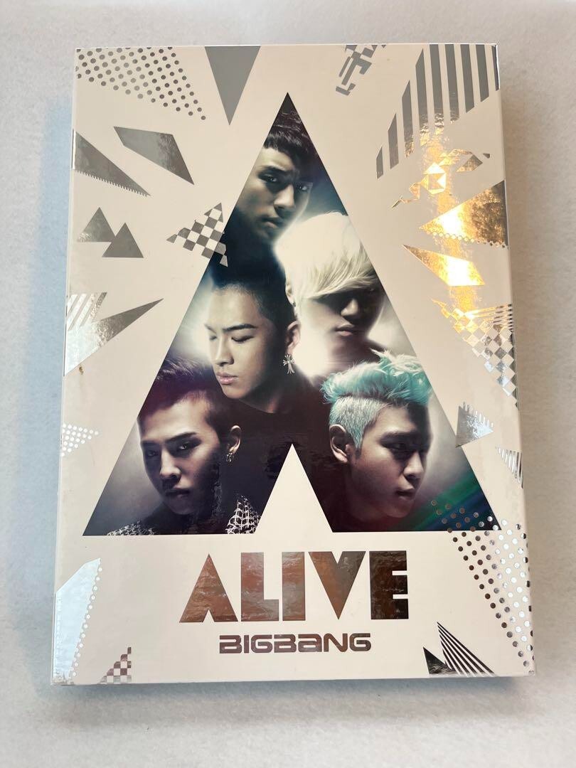 BIGBANG ALIVE Album CD+2DVD+58P PHOTO BOOK Limited Edition