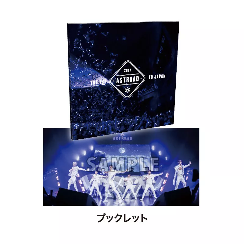 ASTRO ”THE 1st ASTROAD TO JAPAN 2017 DVD” FC Limited Edition With benefits Used