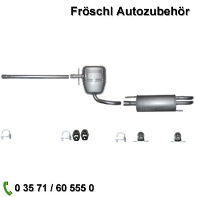 für Vw Golf 3 1.6 2.0 GTi AEK AFT AKS AGG ADY 2E Auspuff 4 Gummi Schellen a*