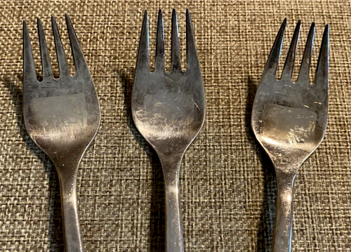 Vintage Lufthansa Airline Flatware 3- Forks- Picard & Wielputz Solingen, Germany - Picture 3 of 13