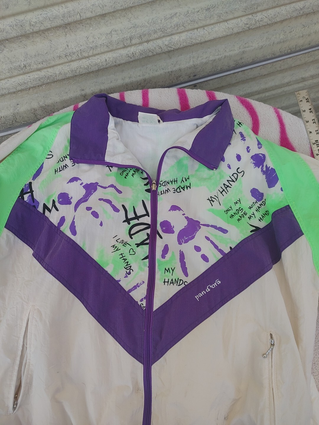 Vintage Pan D' Ora Vintage 80'-90s Windbreaker Su… - image 2