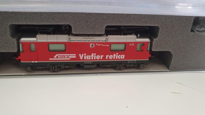 KATO 1:160 Ge 4/4 II Bergün „Rhätische Bahn“ #618 | eBay
