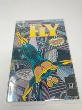 FLY Inaugural issue #1 MPACT COMIC NEWSSTAND STRAZEWSKI PAROBECK BIGLEY 1991 