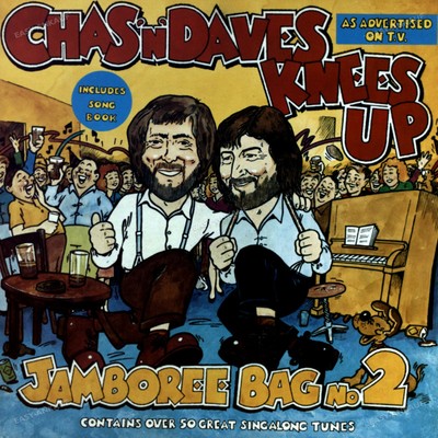 Chas'n'Dave - Chas'N'Daves Knees Up UK LP 1983 + Insert (VG+/VG+) '