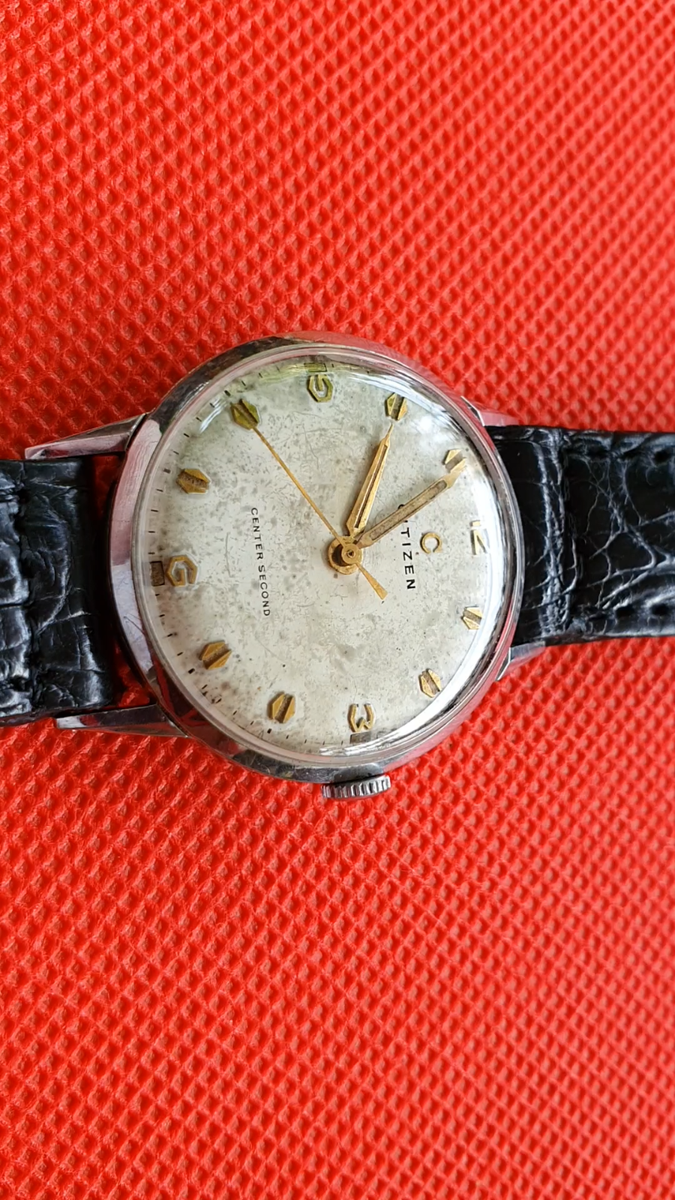 CITIZEN 17jewels 手巻き CENTER-SECOND 1960年 Citizen center second – Vintage Citizen Watches