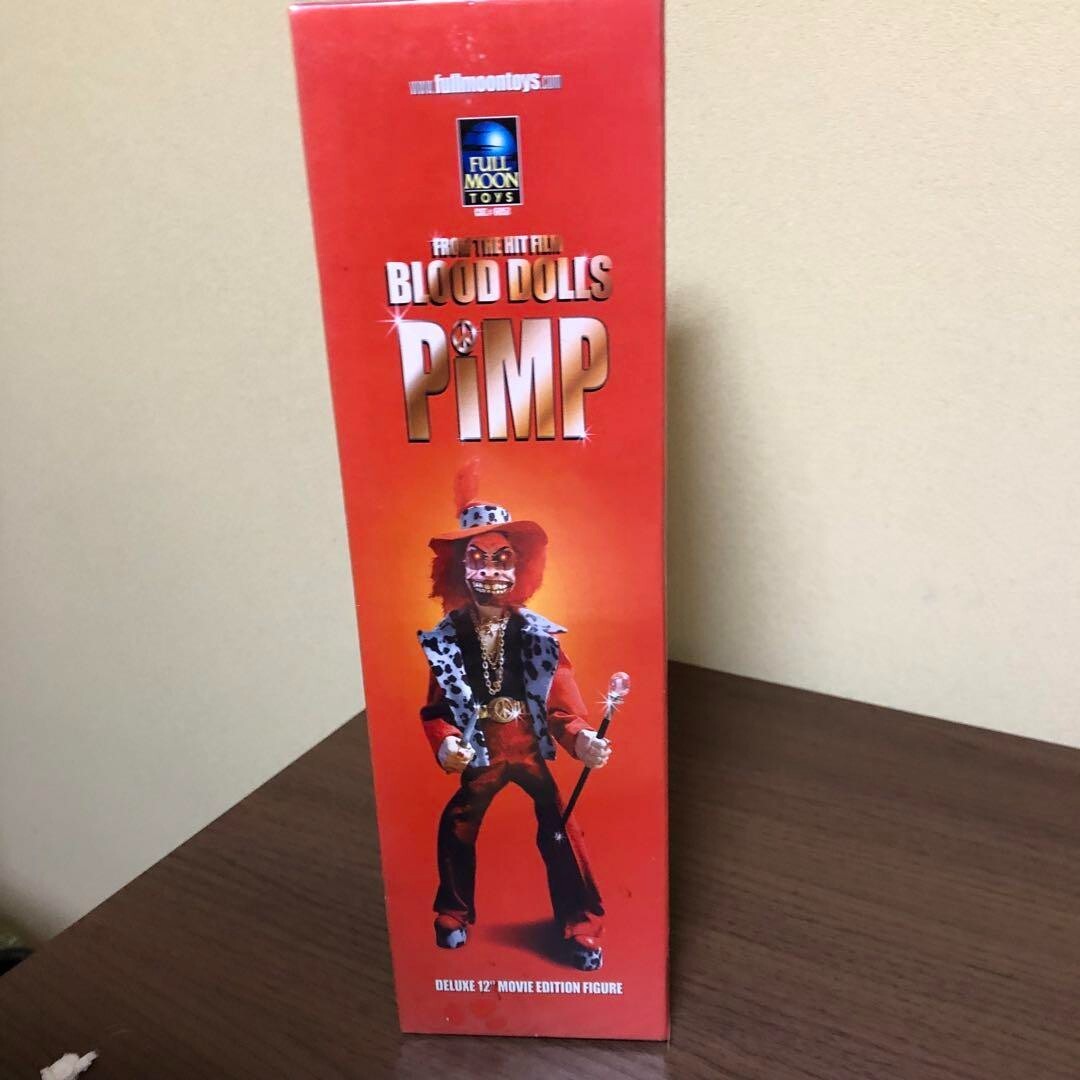【激レア】FROM THE HIT FILM BLOOD DOLLS「PiMP」 RARE! 2001 BLOOD DOLLS PIMP Action Figures Toys Pimp'in Ain