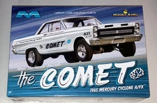 Moebius 1965 Mercury Comet A/FX Arnie Bestwick Drag Car 1:25 model car kit 1223