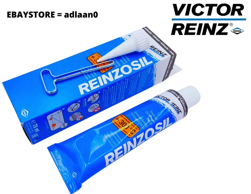 Rustlフィニッシュ Victor Reinz RTV Silicone Reinzosil Sealant 70-31414-10 608¬∞F
