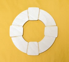 Nautical Decor - Classic Life Ring Decor Wall Décor - Wood Cut Out Life Saver