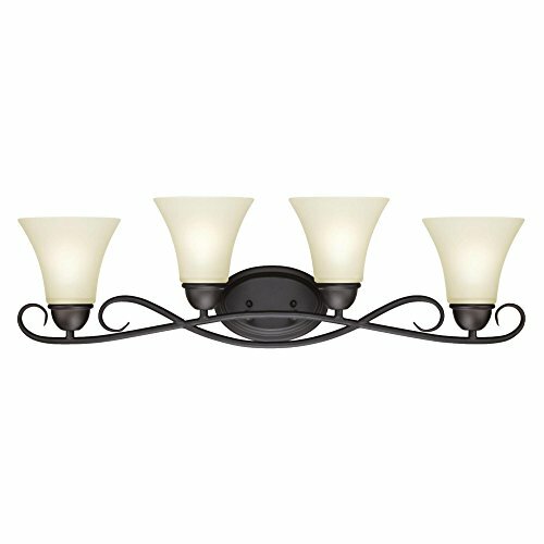 Westinghouse 6307000 Dunmore Four-Light Wall Fixture, Oil Rubbed Bronze Finish - Picture 1 of 1