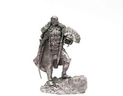 zinn 75mm Rom. Centurion Legio II Traiana fortis I c. AD 1:24 Zinn Miniatur