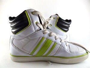 lime green high top sneakers