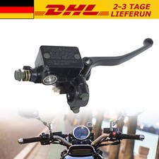 Produktbild - 22mm 7/8 Rechts Bremspumpe Bremszylinder Bremshebel Schwarz Fuer Roller Motorrad