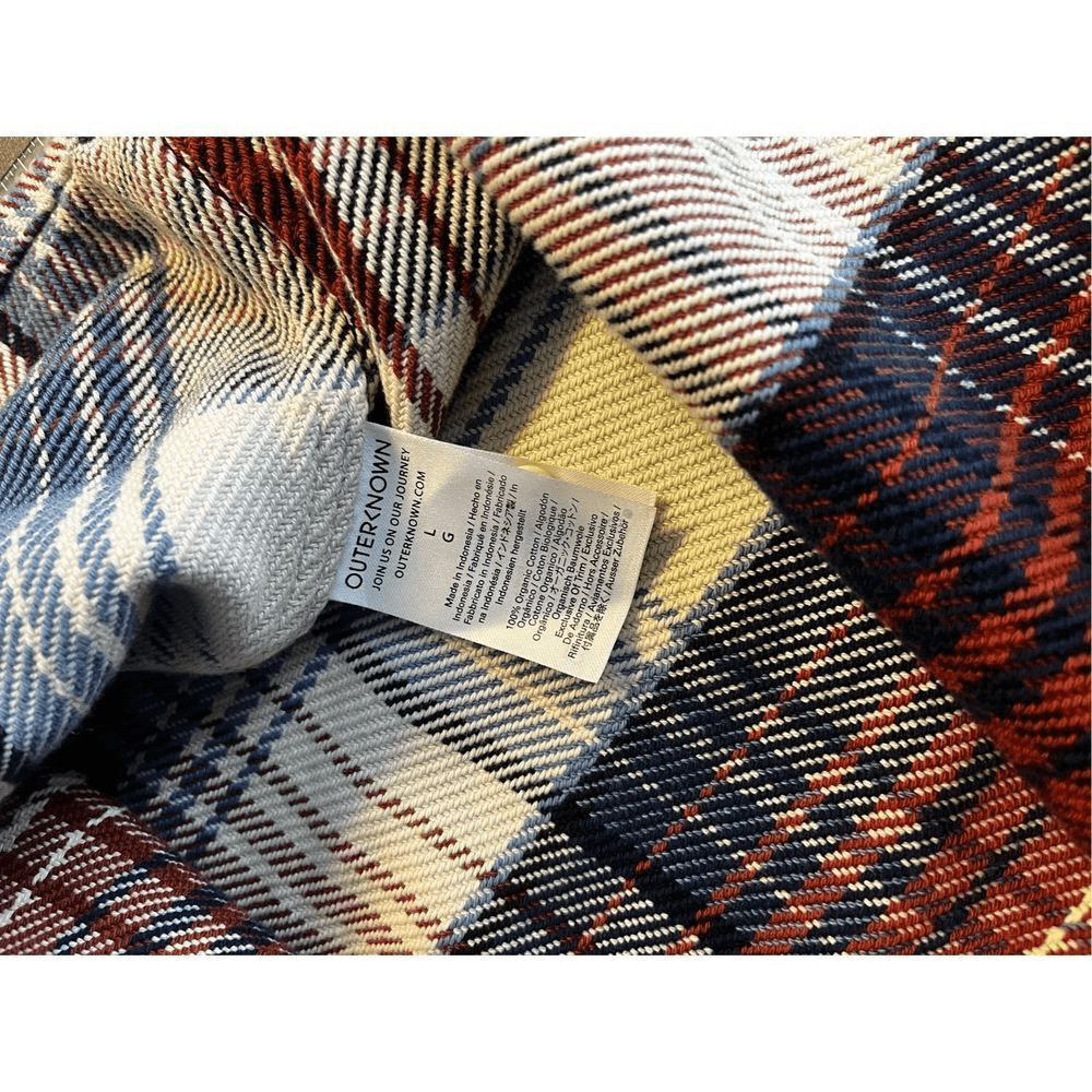 Outerknown blanket flannel button down shirt - image 7