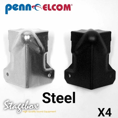 Penn Elcom 4er Set verlängerte Kugelstrebe Ecke Stahl