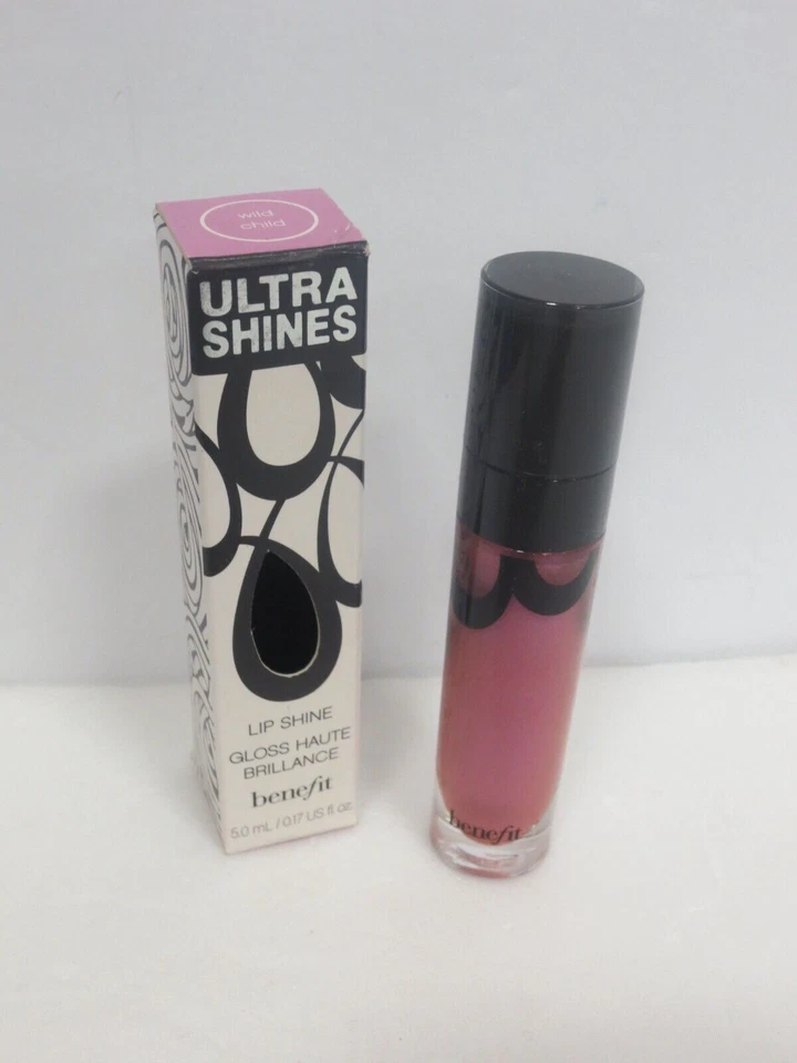 BENEFIT ULTRA SHINES LIP SHINE WILD CHILD 0.17 OZ BOXED (LOT OF 3) - Image 2 of 4
