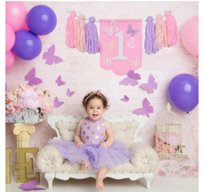 cartel de primer cumplea os para silla alta para ni a,