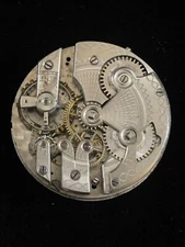 Minerva Moonphase Pocket Watch Movement - FOR PARTS OR REPAIR