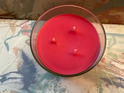 BATH & BODY WORKS 3 WICK FRESH PICKED POMELO GRAPEFRUIT CANDLE - NEW & VHTF - Picture 4 of 5