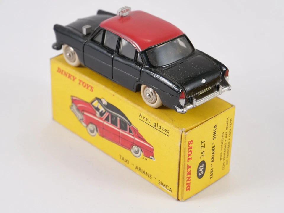 Dinky Toys F N.24ZT/542 Taxi Ariane Simca 1/43 IN Scatola - Immagine 3 di 4