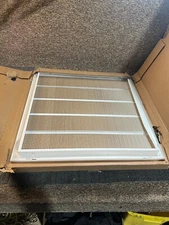 Hart Cooley - 043440- 30" x 30" 659 White Steel Return Air Filter Grille