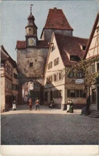 CPA AK Rothenburg- Roderbogen u.Markusturm GERMANY (1075987)
