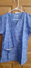 Landau scrubs top women XS