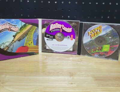 Roller Coaster Tycoon 3 PC CD Rom Computer Game