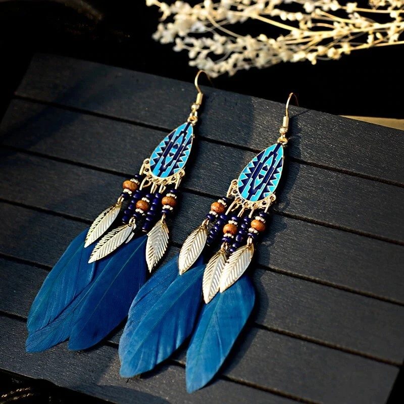 Native American Pierced Earrings