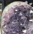 STUNNING 1 KG AMETHYST GEODE CABINET MARABA,MINAS GERAIS, BRAZIL — photo 4