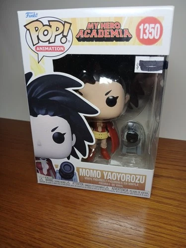 Funko Pop Animation My Hero Academia Momo Yaoyorozu w/ Cannon #1350 Figure NIB