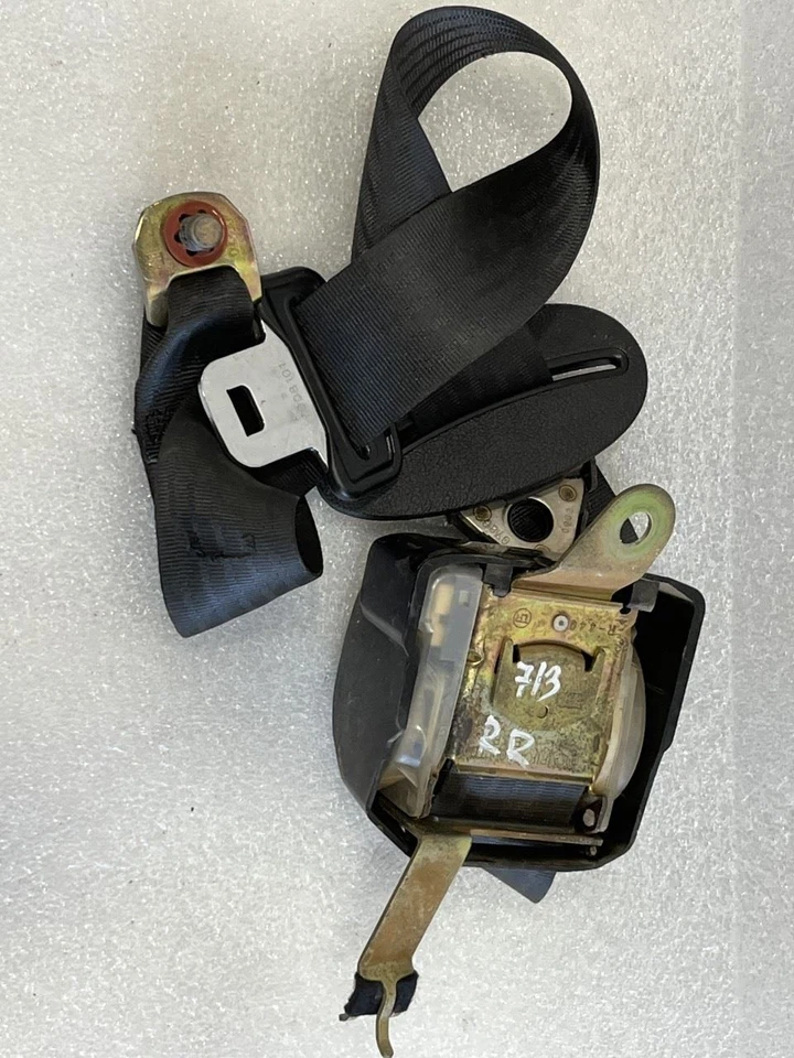 1990 1991 LEXUS ES250 CINTO DE SEGURANÇA TRASEIRO DO LADO DIREITO DO PASSAGEIRO CINZA - Imagem 2 de 2