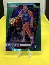 2024 Panini WNBA Prizm Basketball Diamond Miller #63 Green Prizm Minnesota Lynx