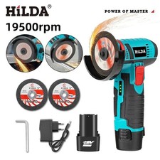 12V Cordless Mini Angle Grinder Brushless Cut...