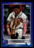 2022 Topps Opening Day #100 Ronald Acuña Jr. Blue Foil