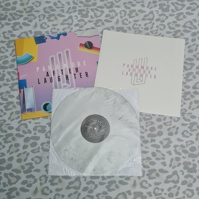 PARAMORE AFTER LAUGHTER RECORD BLACK & WHITE MARBLE COLOURED VINYL