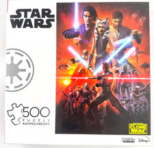 NEW Star Wars Phantom Apprentice 500 Pce Jigsaw Puzzle Clone Wars Buffalo Games