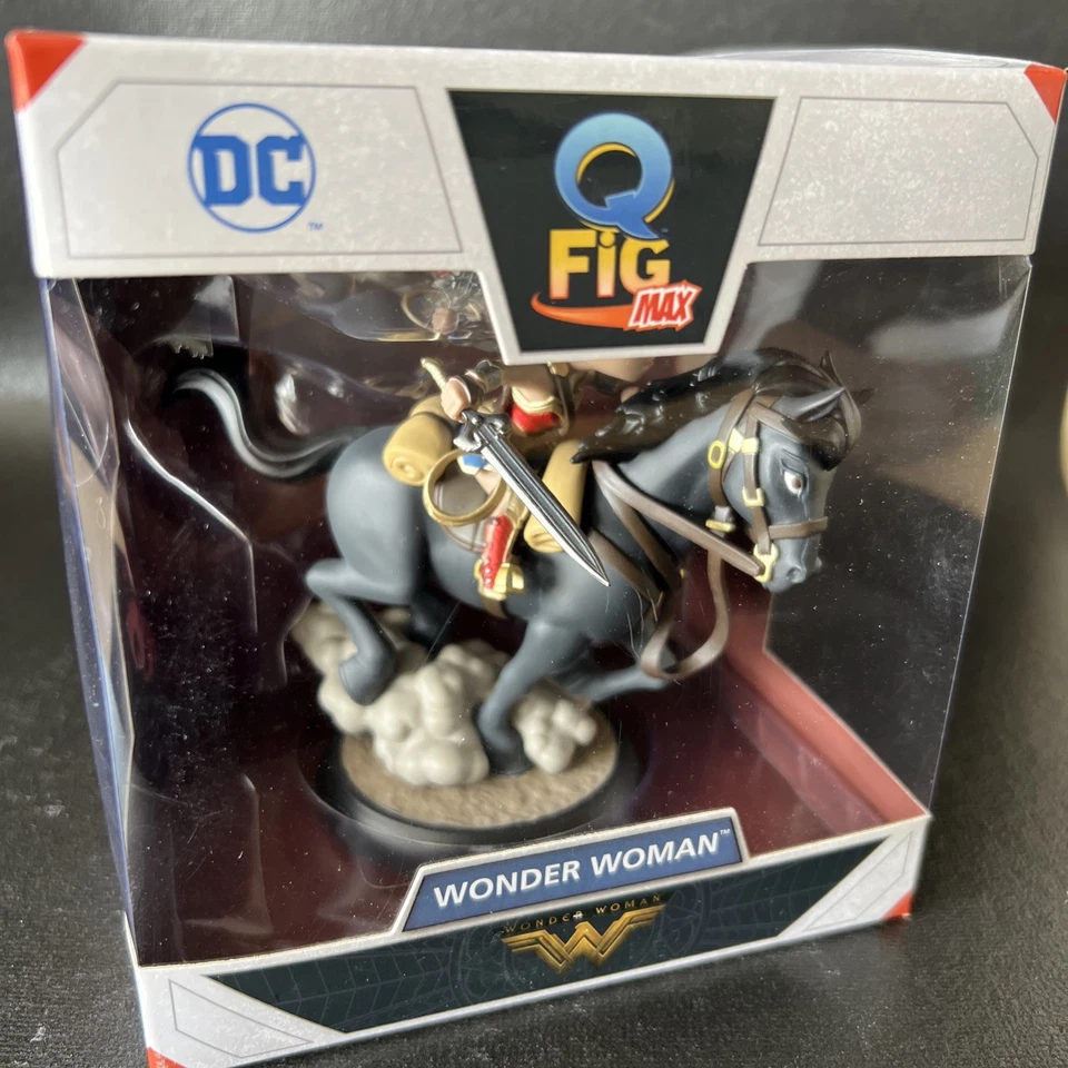 Wonder Woman Q-Fig MAX Figura Superhéroe Estatua Coleccionable Nueva En Caja LC Exclusiva Foto 2 de 4