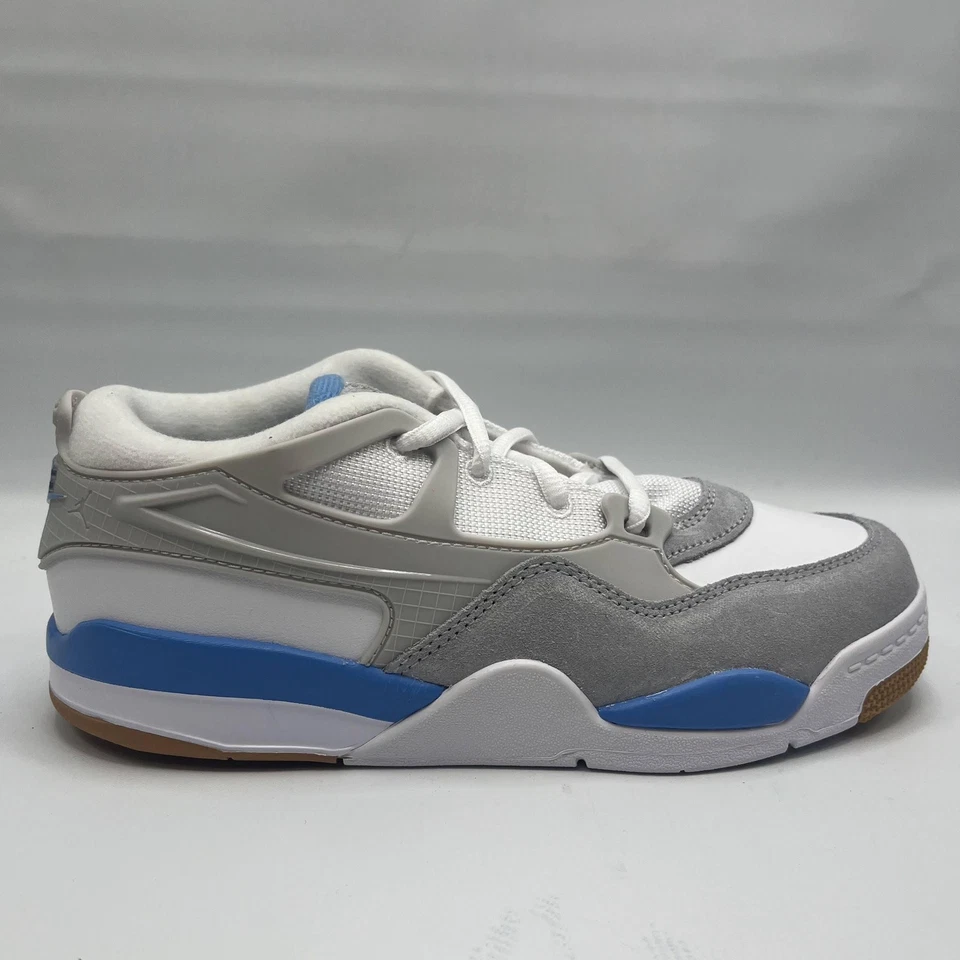 Nike Air Jordan 2/3 Zapatos Juveniles Talla 2.5Y Blanco Universidad Azul Goma FQ7936-104 Foto 3 de 4