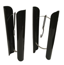 Dial Industries Spring Loaded Tall Boot Shaper Inserts Black Shoe Tree Stand