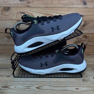 Under Armour Turnschuhe Damen Größe UK 6 HOVR Rise 4 Ash Taupe Laufschuhe UA